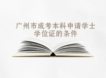 廣州市成考本科學(xué)士學(xué)位證