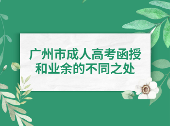 廣州成人高考 廣州市成人高考函授
